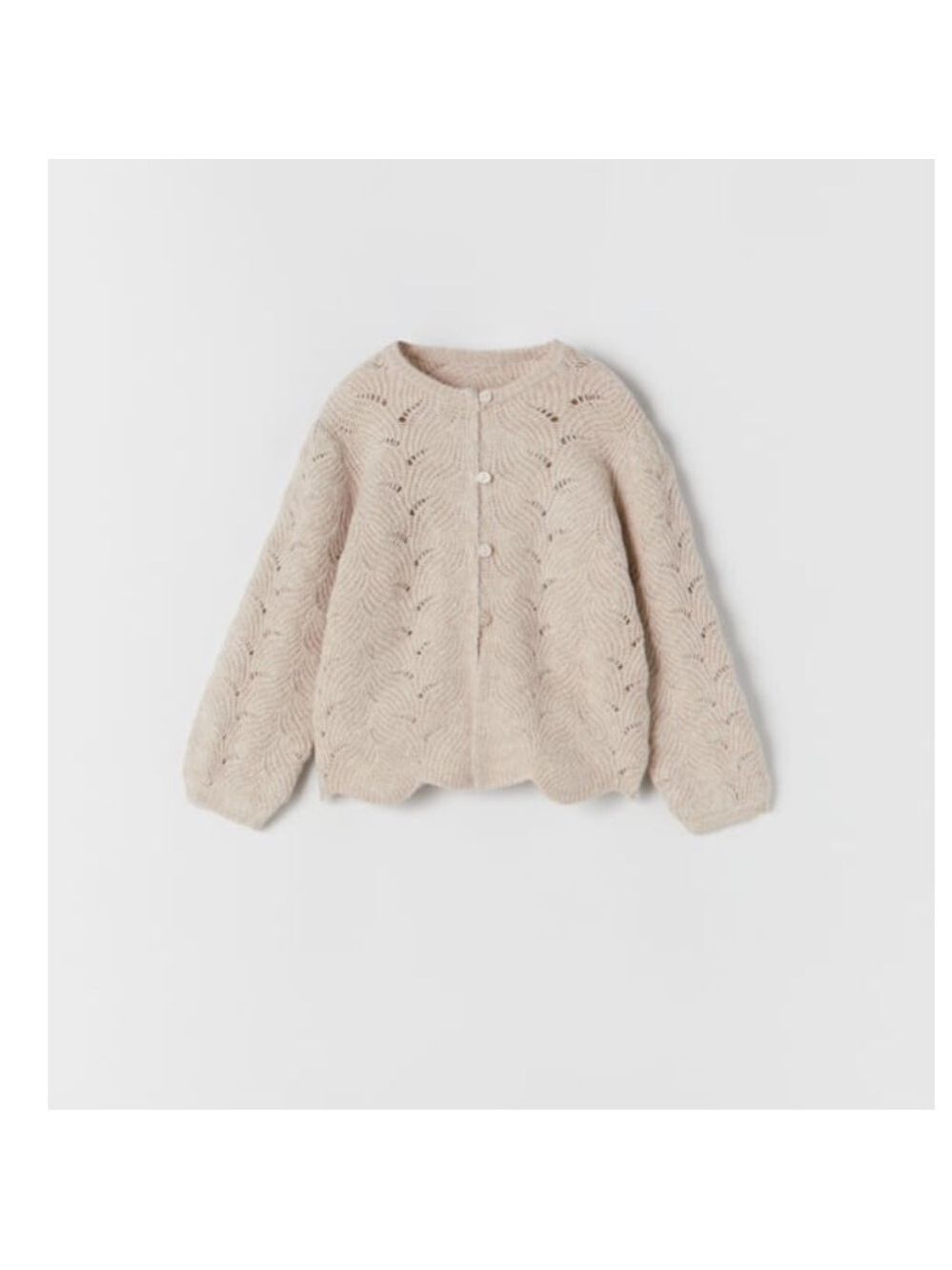 OPEN KNIT CARDIGAN